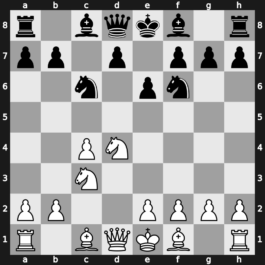 A33 - 1.c4 c5 2.Nf3 Nf6 3.d4 cxd4 4.Nxd4 e6 5.Nc3 Nc6 - English [+0.32]