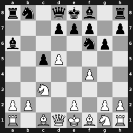 A58 - 1.d4 Nf6 2.c4 c5 3.d5 b5 4.cxb5 a6 5.bxa6 - Benko Gambit [+0.49]