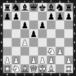 A13p - 2.Nf3 d5 3.g3 c6 - Kurajica Defence [+0.31]