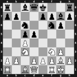 A38d - 6.O-O d5 - Symmetrical Main Line