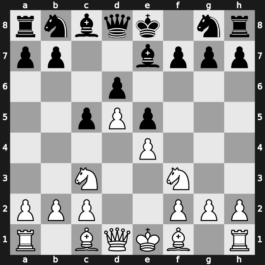 A44x - 3.e4 d6 4.Nc3 Be7 5.Nf3 - Czech