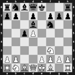 A60d - 4.Nf3 exd5 5.cxd5 Bd6 - Snake Variation vs. [+1.18]