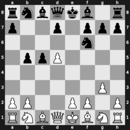 A60f - 4.g3 exd5 5.cxd5 b5 [+0.53]