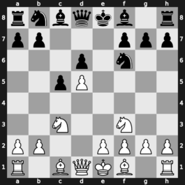 A60q - 4.Nc3 exd5 5.cxd5 d6 6.Nf3 [+0.60]