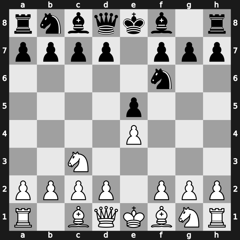 C26a - 2…Nf6 [+0.03]