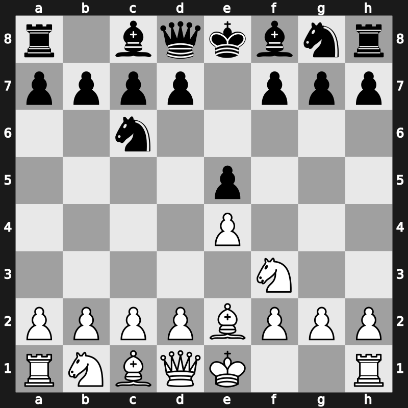 C44c - 3.Be2 Nf6 4.d4 - Tayler Opening [-0.36]