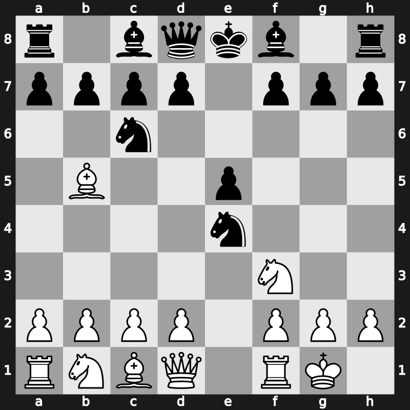 C67a - 4…Nxe4 - Open Berlin [+0.31]