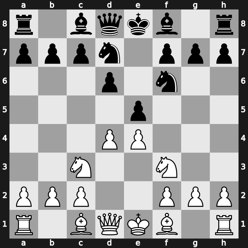 C41r - 3.d4 Nf6 4.Nc3 Nbd7 - Improved Hanham [+0.53]