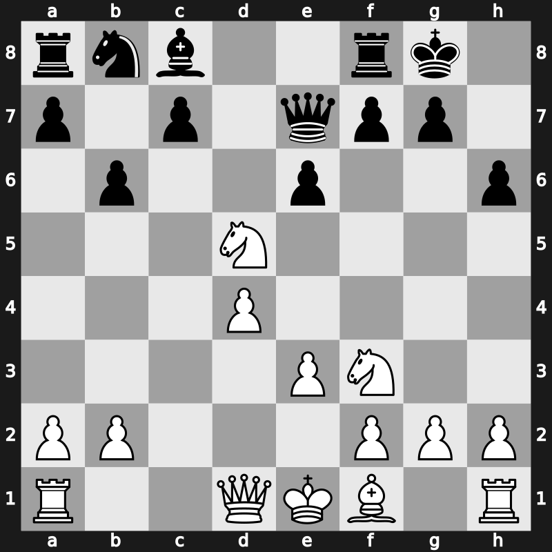 D59i - 9.Bxe7 Qxe7 10.Nxd5 - Tartakower [-0.08]