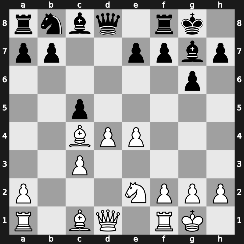 D87e - 9.O-O - Classical Exchange