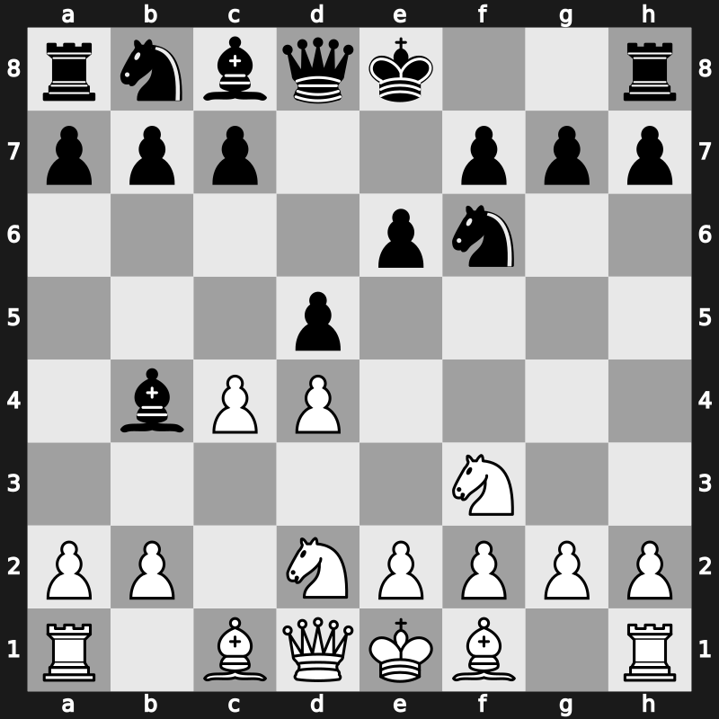 E11b - 4.Nbd2 d5 [+0.48]