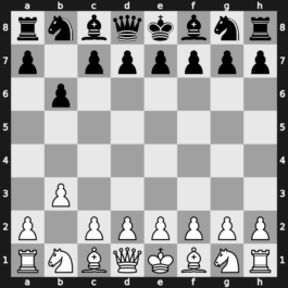 A01c - 1…b6 - Symmetrical [+0.27]