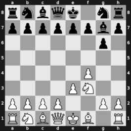 A02u - 1…g6 2.Nf3 Bg7 3.e3 [-0.35]