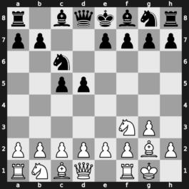 A08f - 3.Bg2 Nc6 4.O-O - KIA [-0.22]