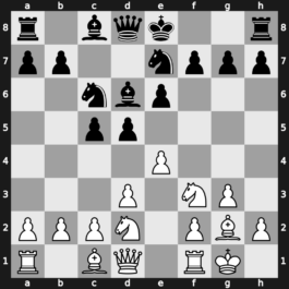 A08q - 3.Bg2 Nc6 4.O-O e6 5.d3 Bd6 6.Nbd2 Nge7 7.e4 - KIA French Variation [+0.09]