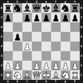 A10c - 1…b5 - Jaenisch Gambit