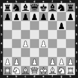 A10l - 1…g6 2.e4 [+0.23]