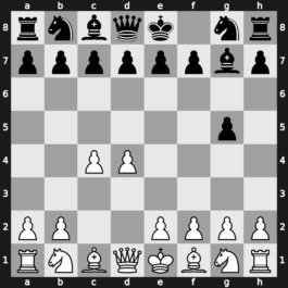 A10y - 1…g5 2.d4 Bg7 - Myers Gambit