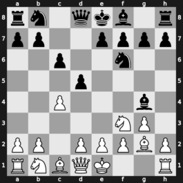 A11q - 2.g3 Nf6 3.Bg2 d5 4.Nf3 Bg4 - Caro-Kann Defence [+0.39]