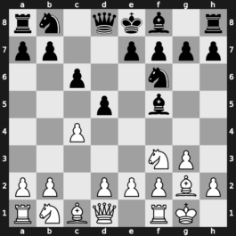 A11r - 2.g3 Nf6 3.Bg2 d5 4.Nf3 Bf5 5.O-O - Caro-Kann Defence [+0.30]