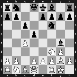 A11s - 2.g3 Nf6 3.Bg2 d5 4.Nf3 Bg4 5.O-O - Caro-Kann Defence [+0.09]