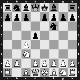 A16e - 2…d5 - Anglo-Gruenfeld
