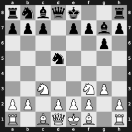 A16b - 2…d5 3.cxd5 Nxd5 4.Nf3 g6 5.g3 Bg7 - Anglo-Gruenfeld [+0.30]