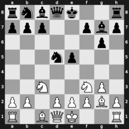 A16f - 2…d5 3.cxd5 Nxd5 4.Nf3 g6 5.g3 Bg7 6.Bg2 e5 - Anglo-Gruenfeld Korchnoi Variation