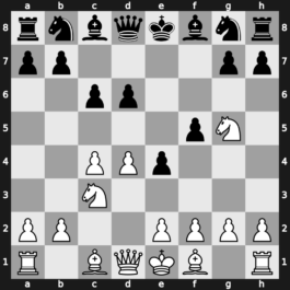 A21c - 2…d6 3.Nf3 f5 4.d4 e4 5.Ng5 c6 - Lukin [+0.26]