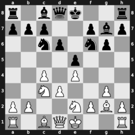 A26m - 6.e4 Nf6 7.Nge2 - Botvinnik System