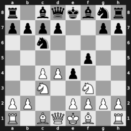 A27h - 3…f5 4.d4 e4 - Three Knights [+0.12]