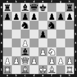 A28j - 4.e3 Bb4 5.Qc2 Bxc3 - Four Knights Romanishin Variation [+0.12]