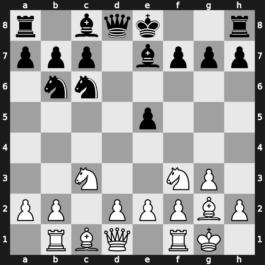 A29x - 4…d5 5.cxd5 Nxd5 6.Bg2 Nb6 7.O-O Be7 8.Rb1 - Four Knights [+0.12]