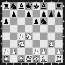 A32p - 5.Nc3 a6 6.g3 - Symmetrical Two Knights [+0.36]