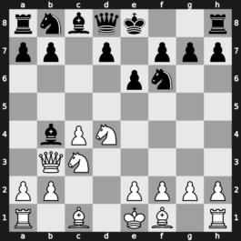 A32s - 5.Nc3 Bb4 6.Qb3 - Symmetrical Two Knights [+0.13]