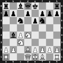 A32v - 5.Nc3 Bb4 6.Bd2 Nc6 - Symmetrical Two Knights [+0.04]