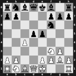 A32w - 5.g3 d5 6.Bg2 e5 7.Nf3 - Symmetrical Two Knights [+0.24]