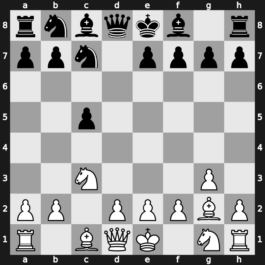 A34v - 2…Nf6 3.g3 d5 4.cxd5 Nxd5 5.Bg2 Nc7 - Symmetrical Rubinstein System