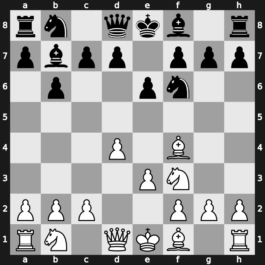 A47s - 3.Bf4 Bb7 4.e3 e6 [+0.18]