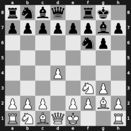 A49d - 3…Bg7 4.Bg2 O-O - Fianchetto System [+0.15]
