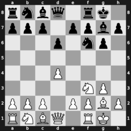 A49f - 3…Bg7 4.Bg2 O-O 5.O-O d6 - Fianchetto System [+0.36]