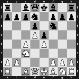 A53w - 3.Nc3 Nbd7 4.e4 e5 5.d5 [+0.58]