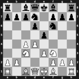 A54g - 4…Nbd7 5.e3 [+0.31]
