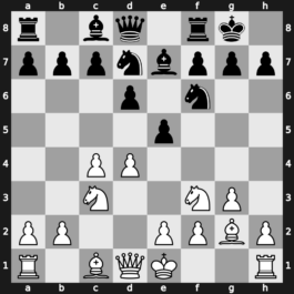 A54u - 4…Nbd7 5.g3 Be7 6.Bg2 O-O - Old Indian
