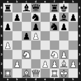 A63c - 10.a4 Nbd7 - Fianchetto [+0.54]