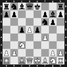 A66d - 7…Bg7 8.e5 dxe5 - Mikenas Attack