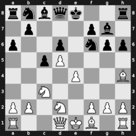 A71d - 8…h6 9.Bh4 a6 10.Nd2 - Classical [+0.10]