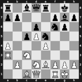 A77j - 10…Nbd7 11.a4 Ne5 12.Ra3 - Classical Main Line [+0.81]