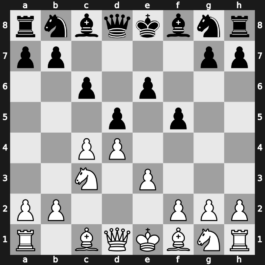 A84m - 2…e6 3.Nc3 d5 4.e3 c6 - Rubinstein [+0.40]