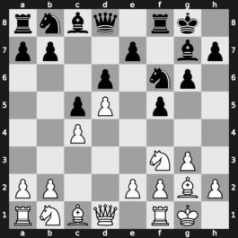 A87o - 5…O-O 6.O-O d6 7.d5 c5 - Leningrad Main Line [+0.72]